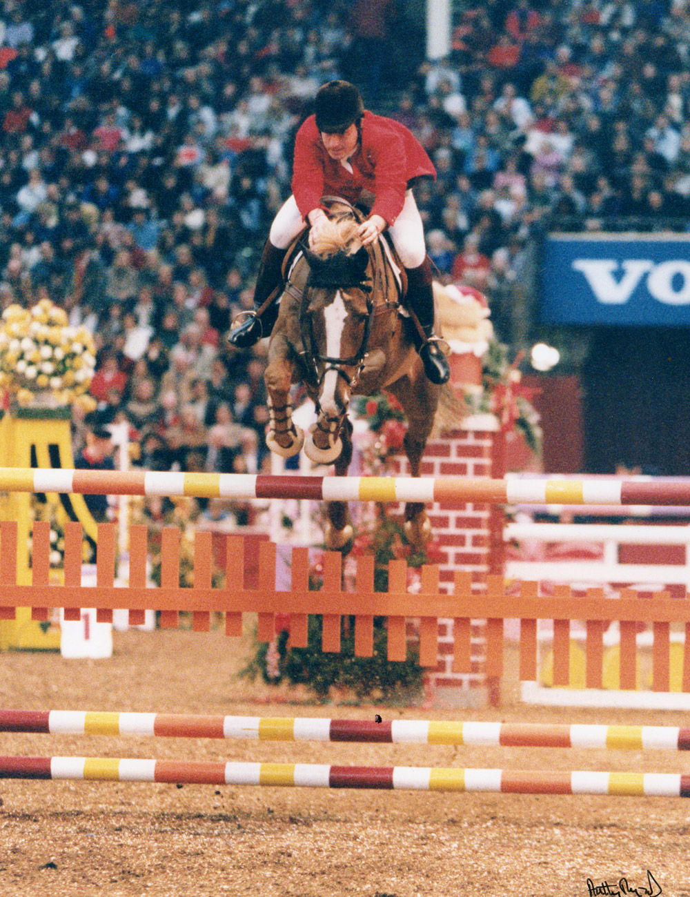 James Fisher and Bowriver Queen, World Cup Qualifier CSI Olympia, London.jpg
